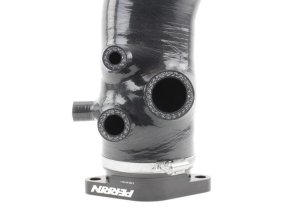 Subaru WRX Turbo Inlet Hose - Perrin Performance - 3in. w/ Turbo Adapter Flange - Black - `15-`21 Subaru WRX Turbo Inlet Hose - Perrin Performance - 3in. w/ Turbo Adapter Flange - Black - `15-`21